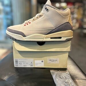 Air Jordan 3 Retro Muslin size 10 Men Shoes